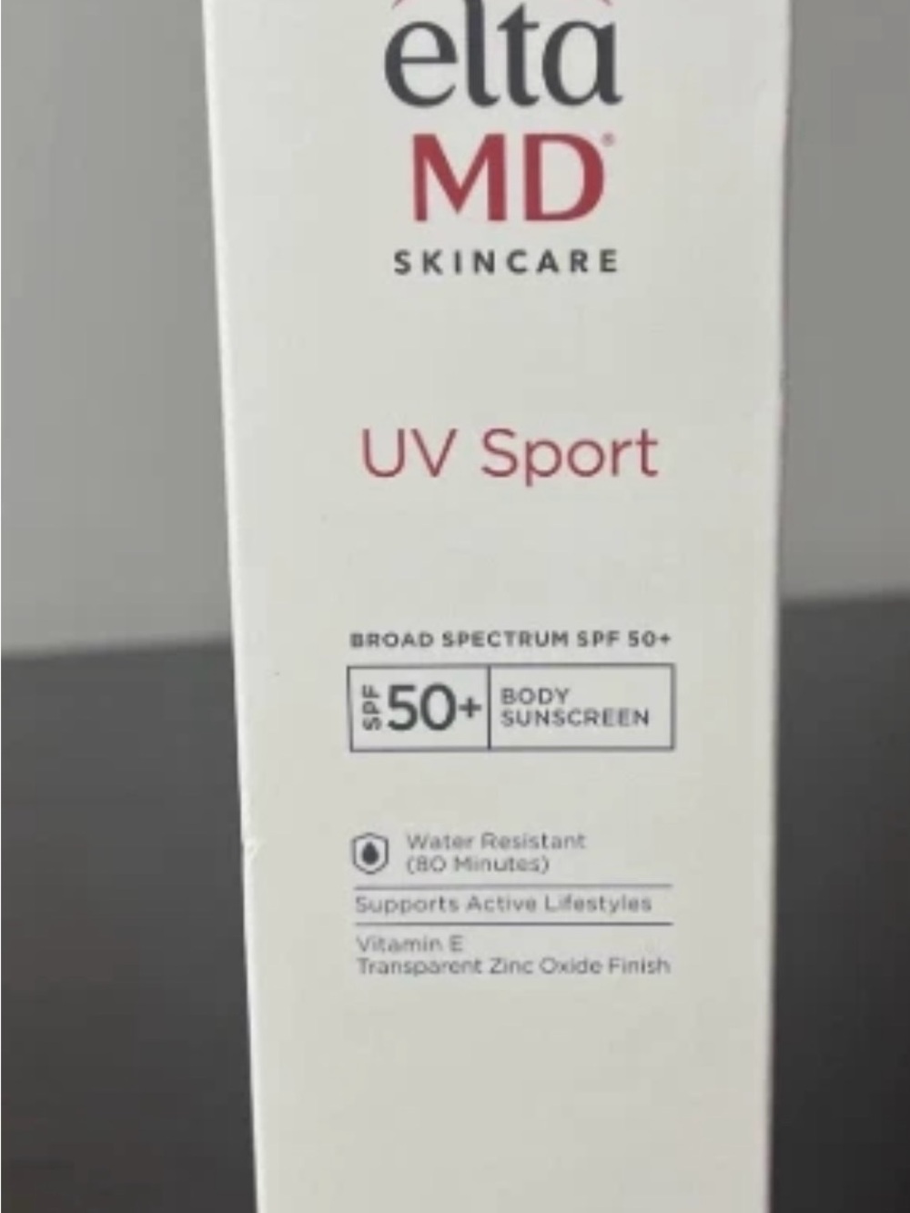 EltaMD UV Sport Body Sunscreen - 8 oz. SPF 50+. Exp 10/26+